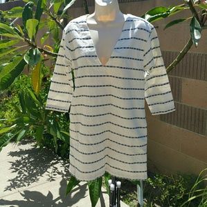 Ace & Jig Deep V-neck Dress with pockets